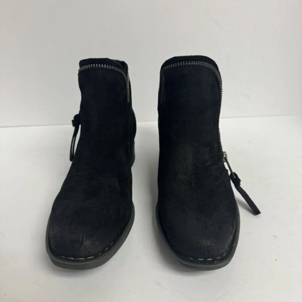 Born Womens Montoro Boot Black Size 6 M